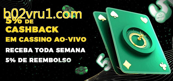 Promoções do cassino ao Vivo b02vru1.com